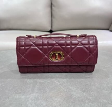 Dior Miss Caro Top Handle in Red