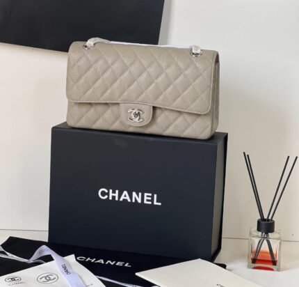 Chanel Classic Flap Bag - Grey
