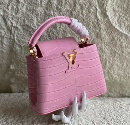 Louis Vuitton Capucines - Rose Ballerine