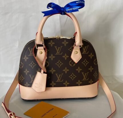 Louis Vuitton Alma BB – Monogram Canvas with Black Trim