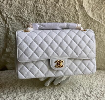 Chanel Classic Flap Bag – White