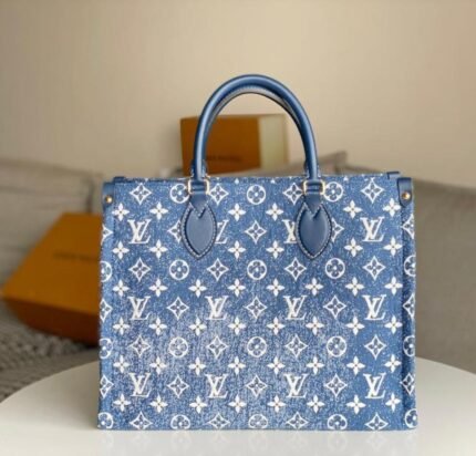 Louis Vuitton Onthego MM - Navy Blue