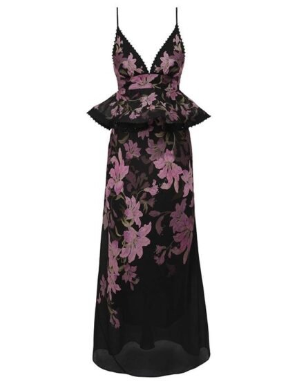 Dawning Ruffle Slip Dress