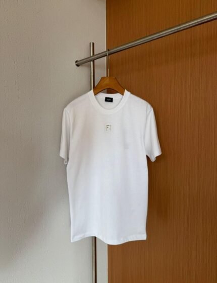 Classic White Minimal Logo T-Shirt
