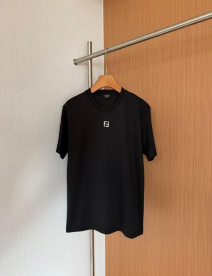 Premium Black Minimal Logo T-Shirt