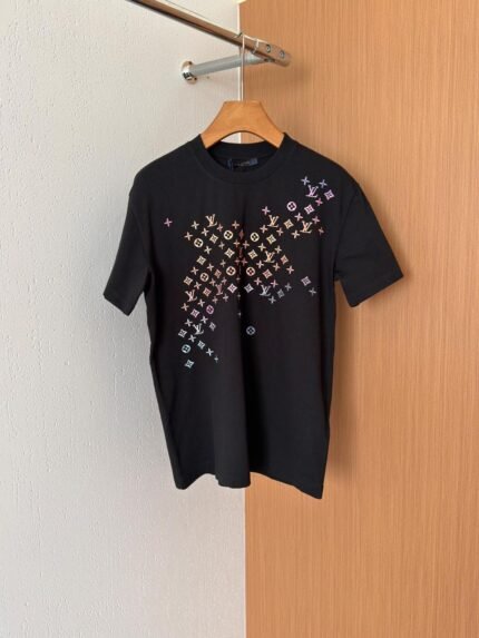 Louis Vuitton Monogram T-Shirt & Shorts Set (Black)