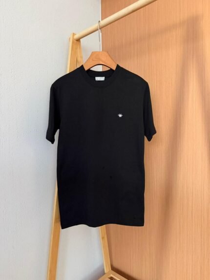Classic Black Minimal Logo T-Shirt