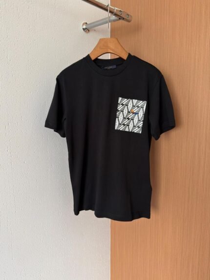Louis Vuitton Pixel Pocket Tee- Black
