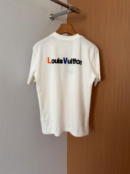 Louis Vuitton Multi-Color Logo Tee